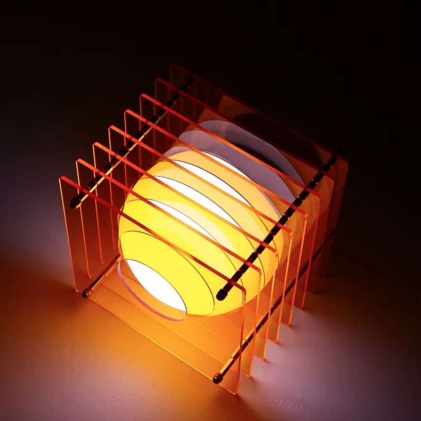 DIY Moon Lamp Acrylic Thousand - Lighting Decor Home ulasan dan harga