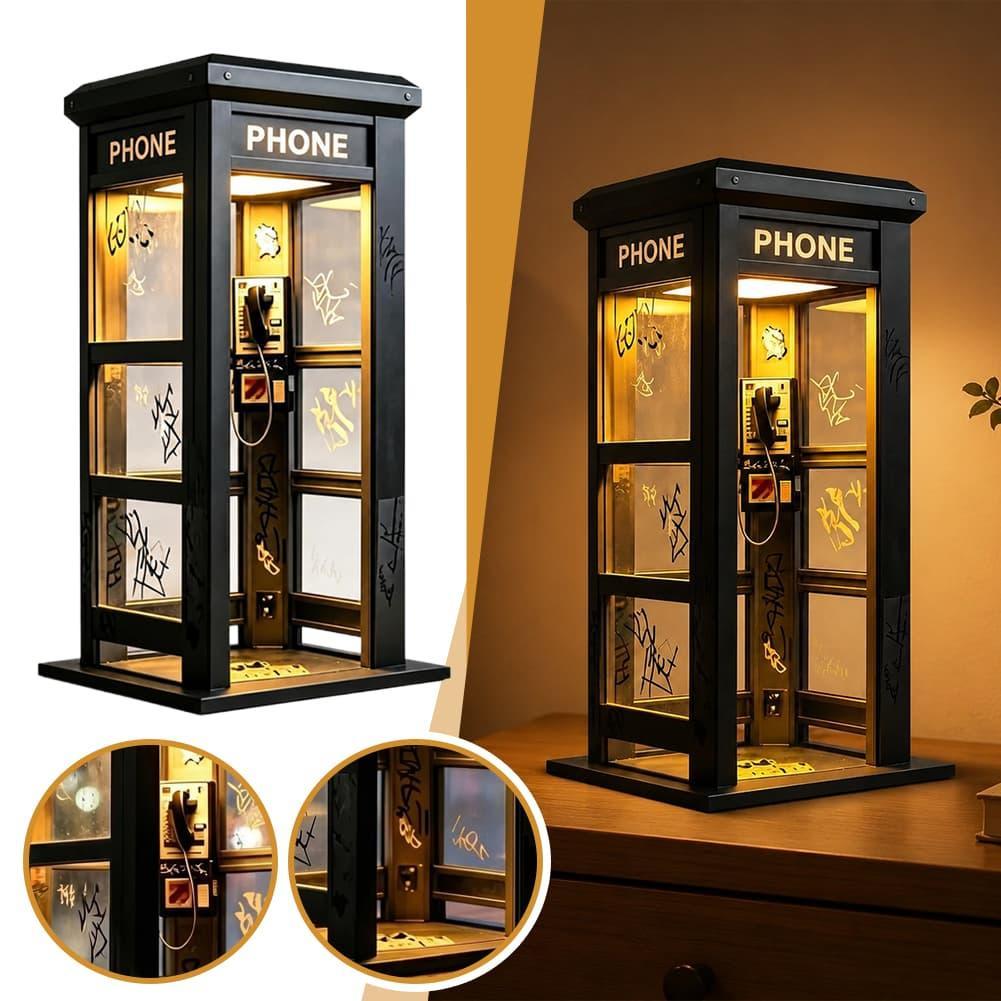 Vintage London Telephone Booth - Lighting Decor Home ulasan dan harga
