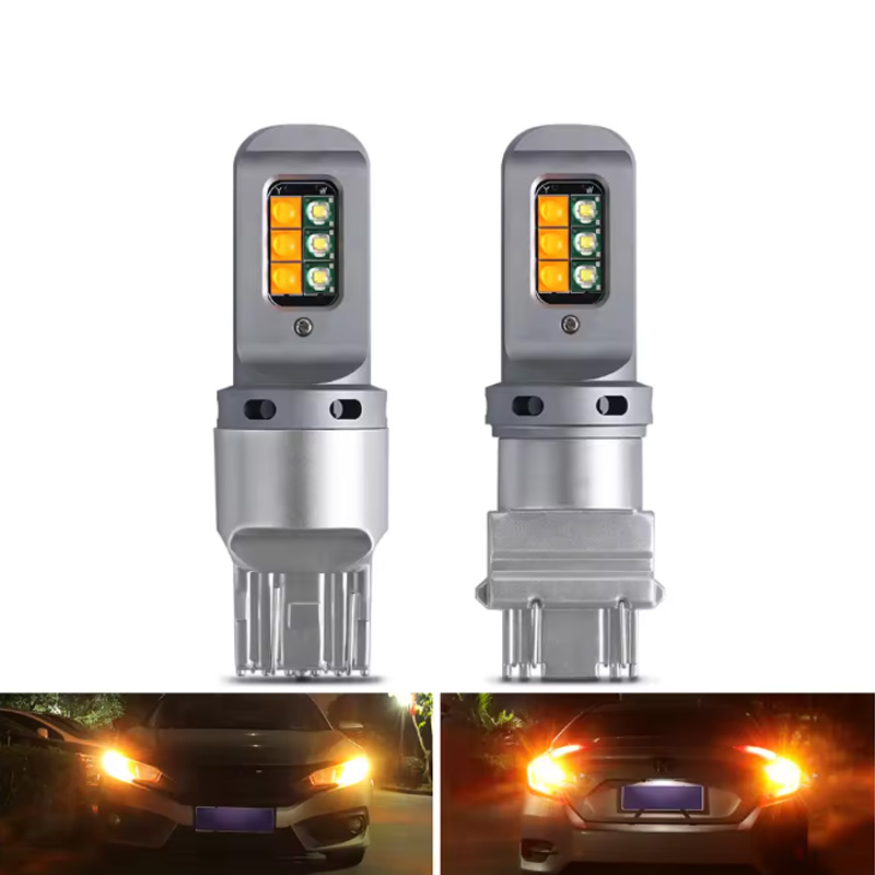 Led Bulbs T25 3157 T20 7443 11 - Colour Changing Bulb ulasan dan harga