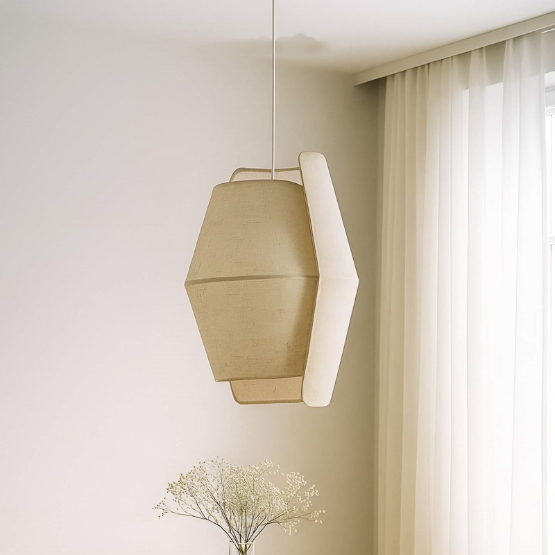 Japandi Hanging Lamp E27 Penda - Lighting Home Decor Items ulasan dan harga