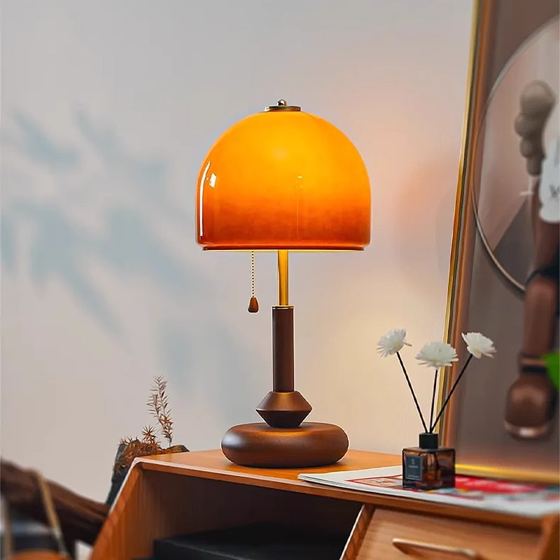 Vintage Luxury Walnut-colored  - Bedroom Lighting Decor Ideas ulasan dan harga